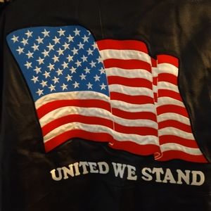 United we stand leather jacket XL